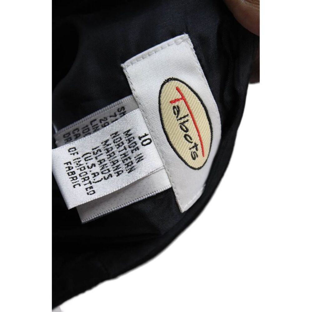 Talbots Womens Solid Flat Front Knee Length A Lin… - image 5